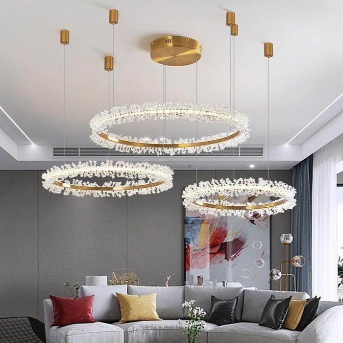 Doris 3-Piece Crystal Chandelier