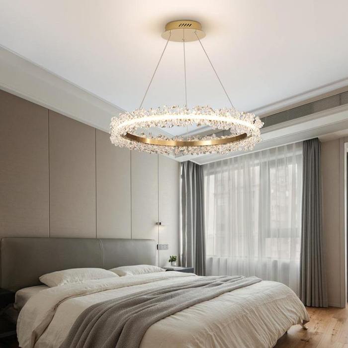 Doris Crystal Ring Chandelier