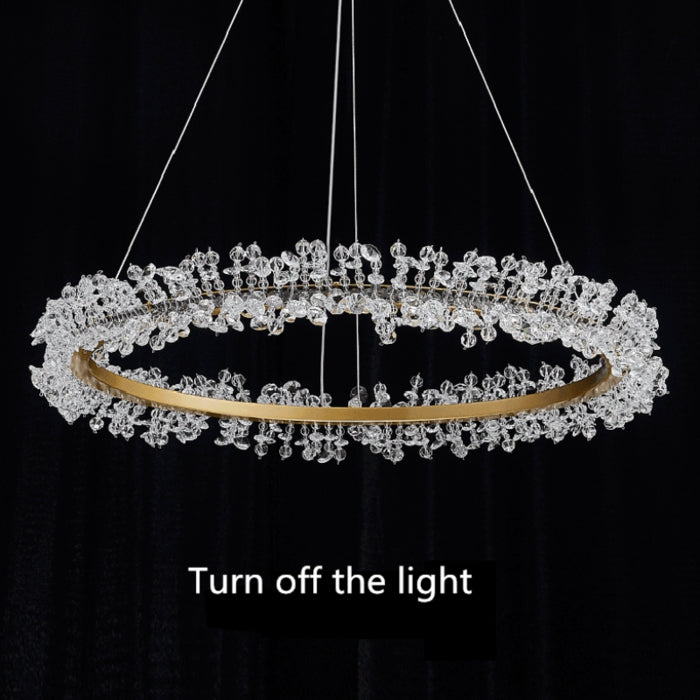 Doris Crystal Ring Chandelier