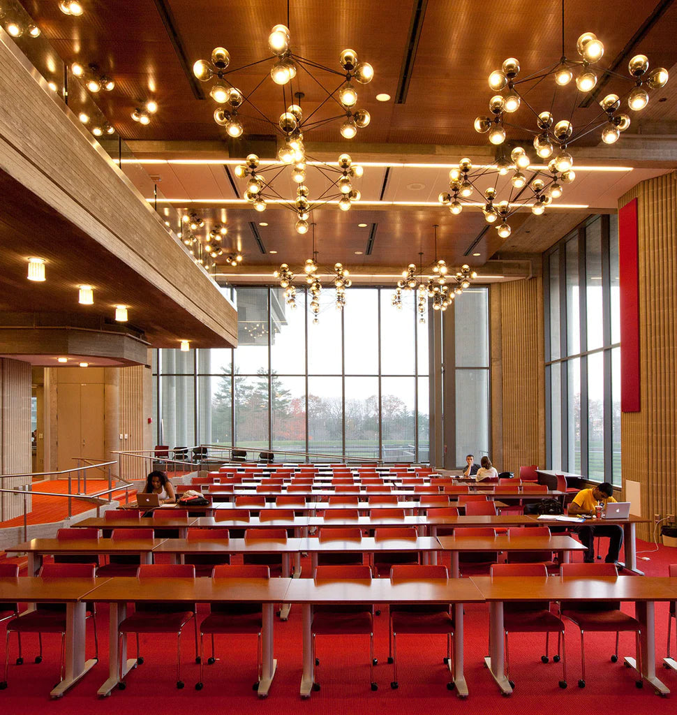 Modo Chandelier - 6 Sided, 21 Globes