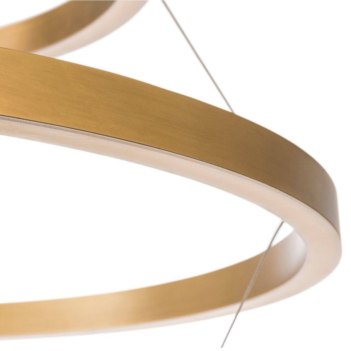 Elements Modern Brass Chandelier - [Brass] 