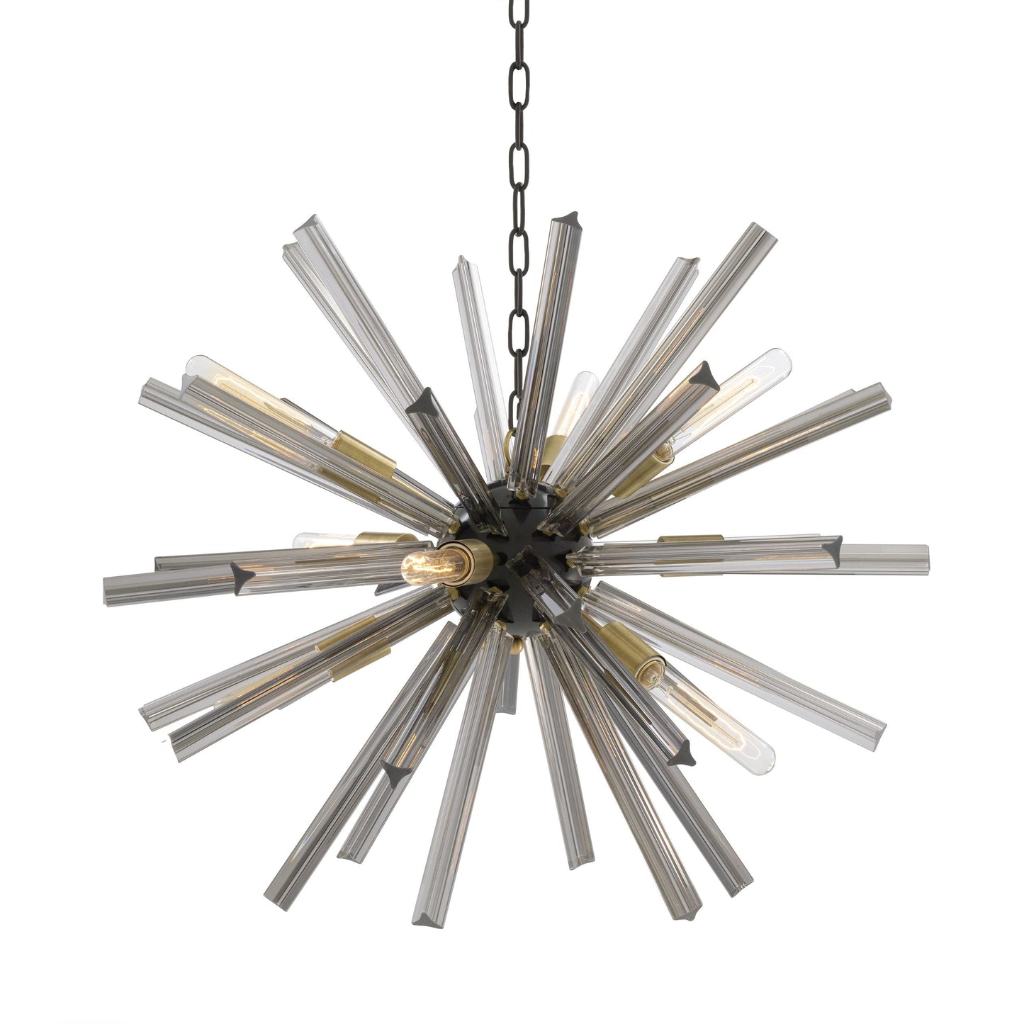 Equalizer S Modern Brass Chandelier - [Brass]