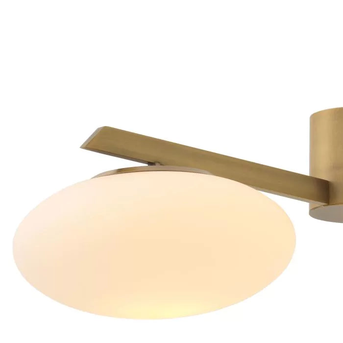 Evergreen S Modern Brass Chandelier