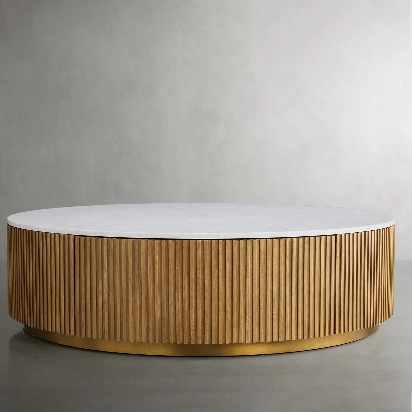 Arden Round Storage Coffee Table