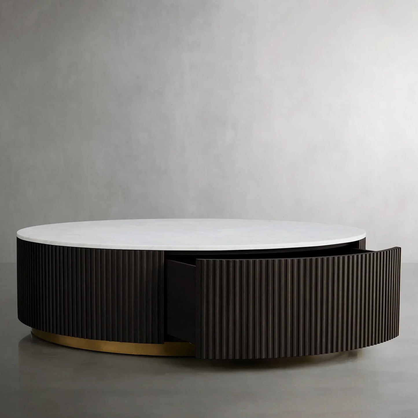 Arden Round Storage Coffee Table