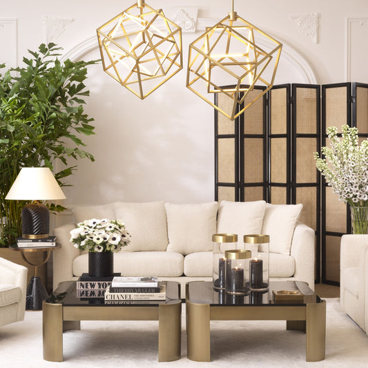 Fusion Modern Brass Chandelier - [Brass]