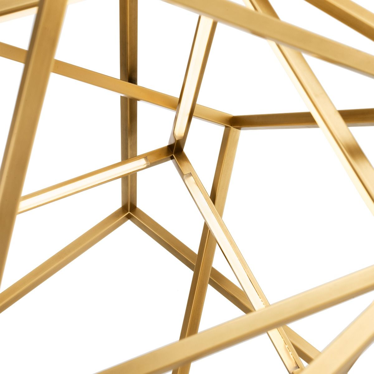 Fusion Modern Brass Chandelier - [Brass]