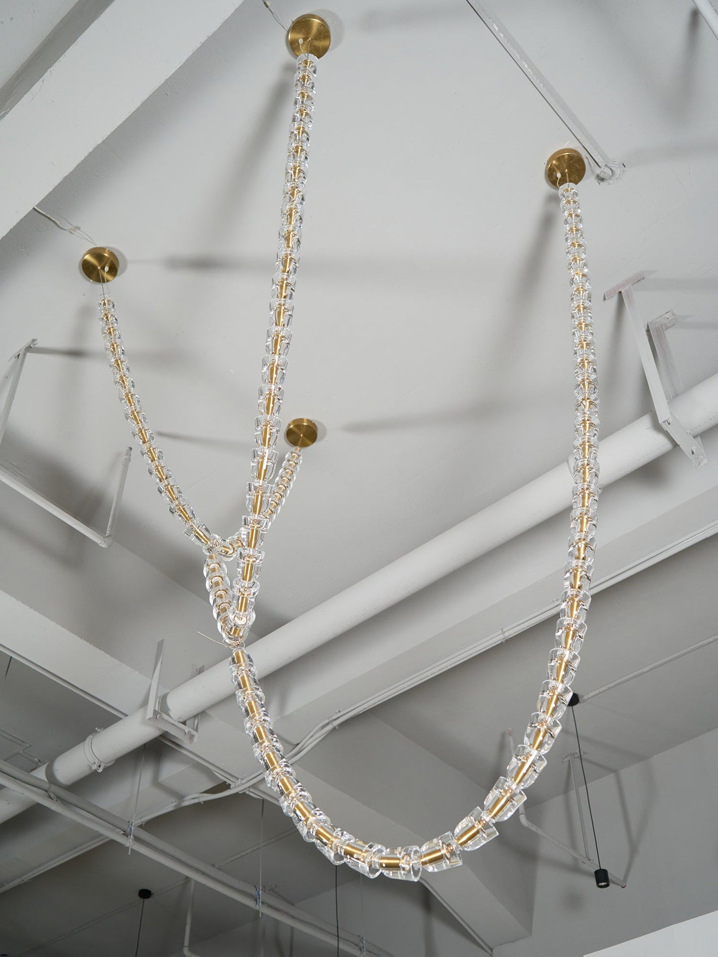 Gabriel Gold Chandelier
