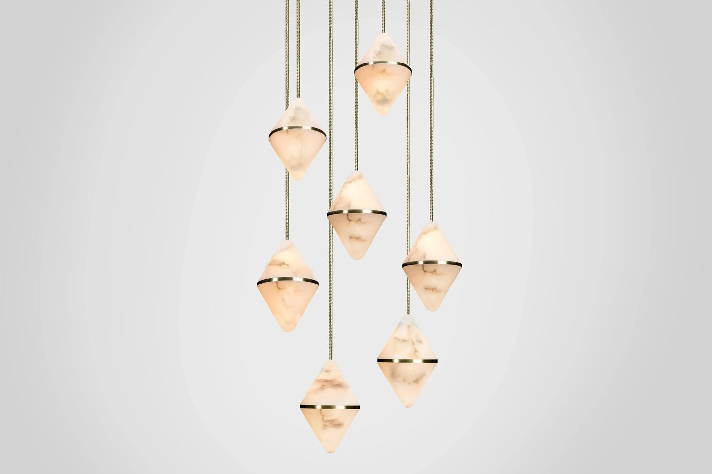 Gem Circular Cluster Chandelier 7