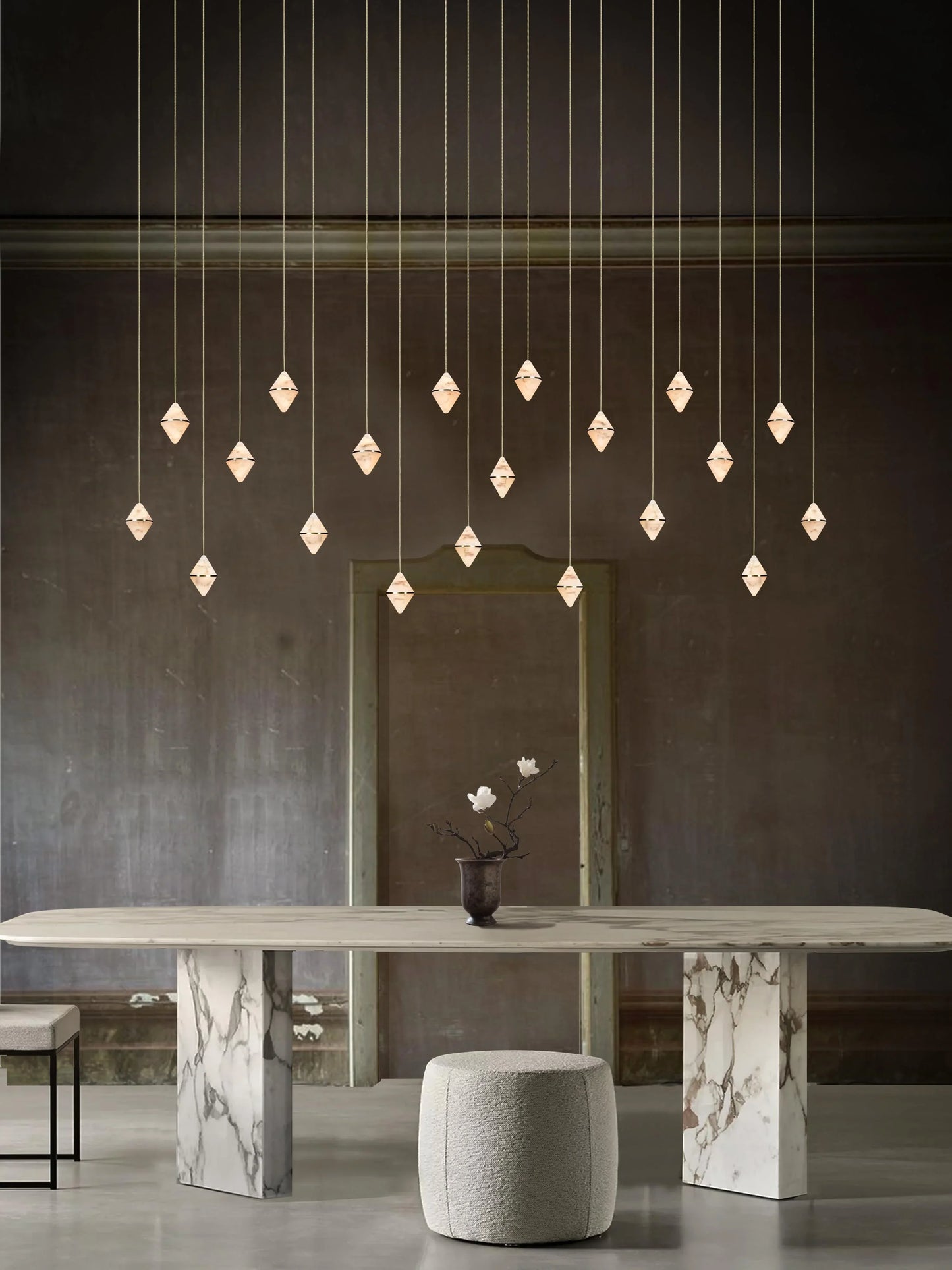 Gem Rectangular Chandelier 20