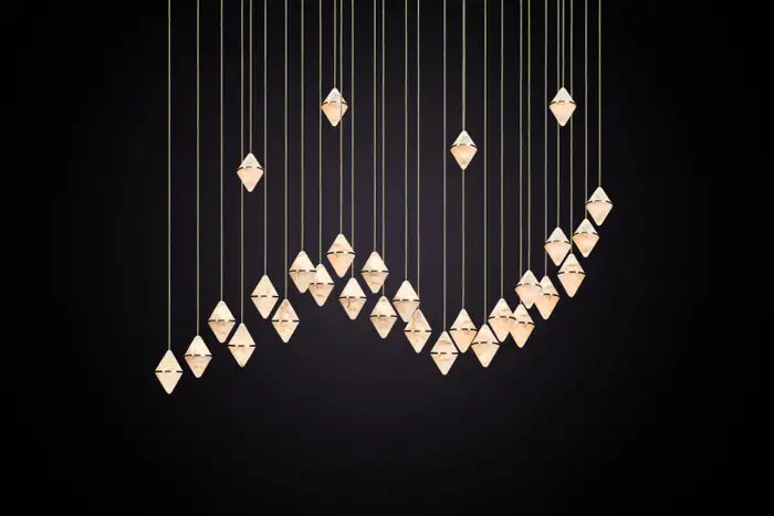 Gem Wave Chandelier 26