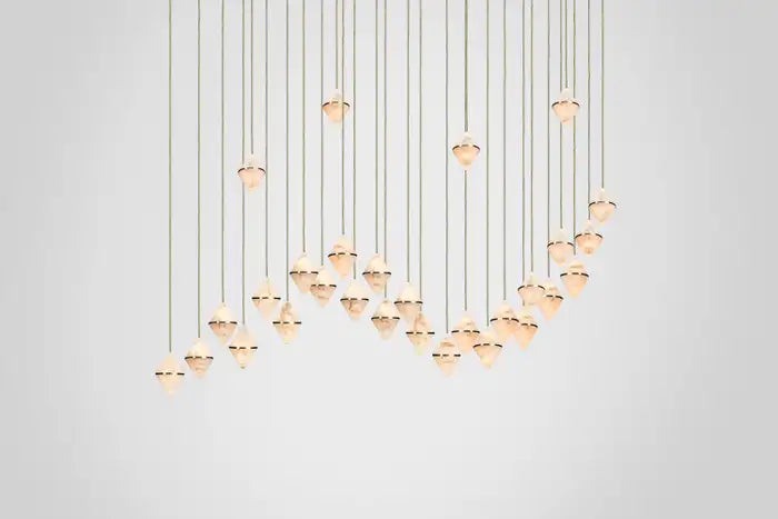 Gem Wave Chandelier 26
