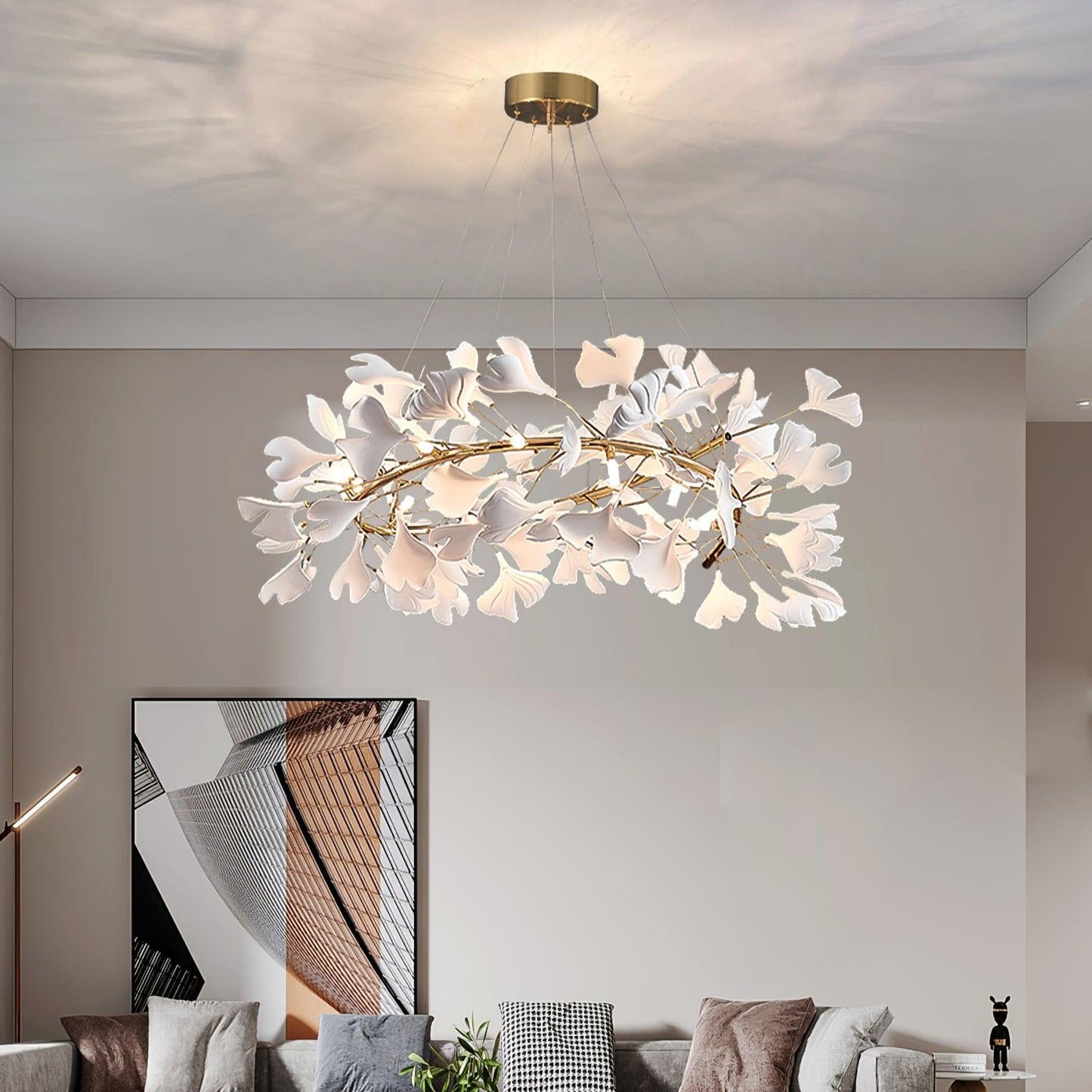 Gingko Chandelier U