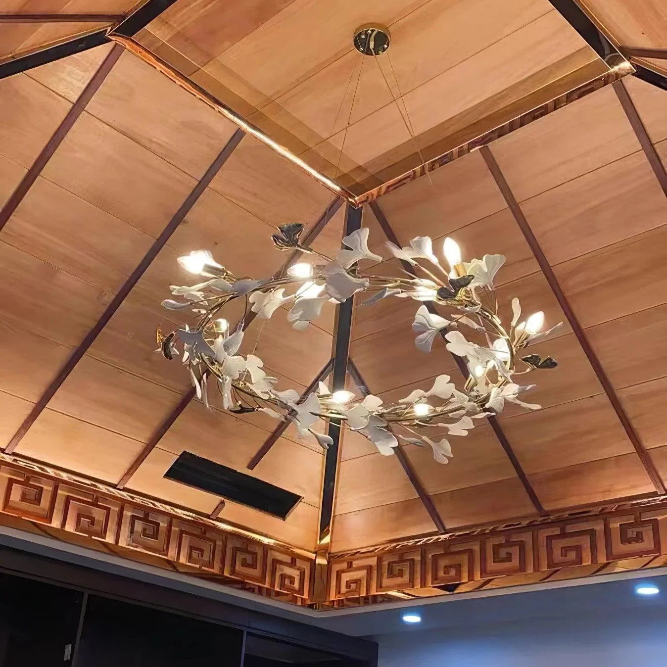 Gingko Chandelier U