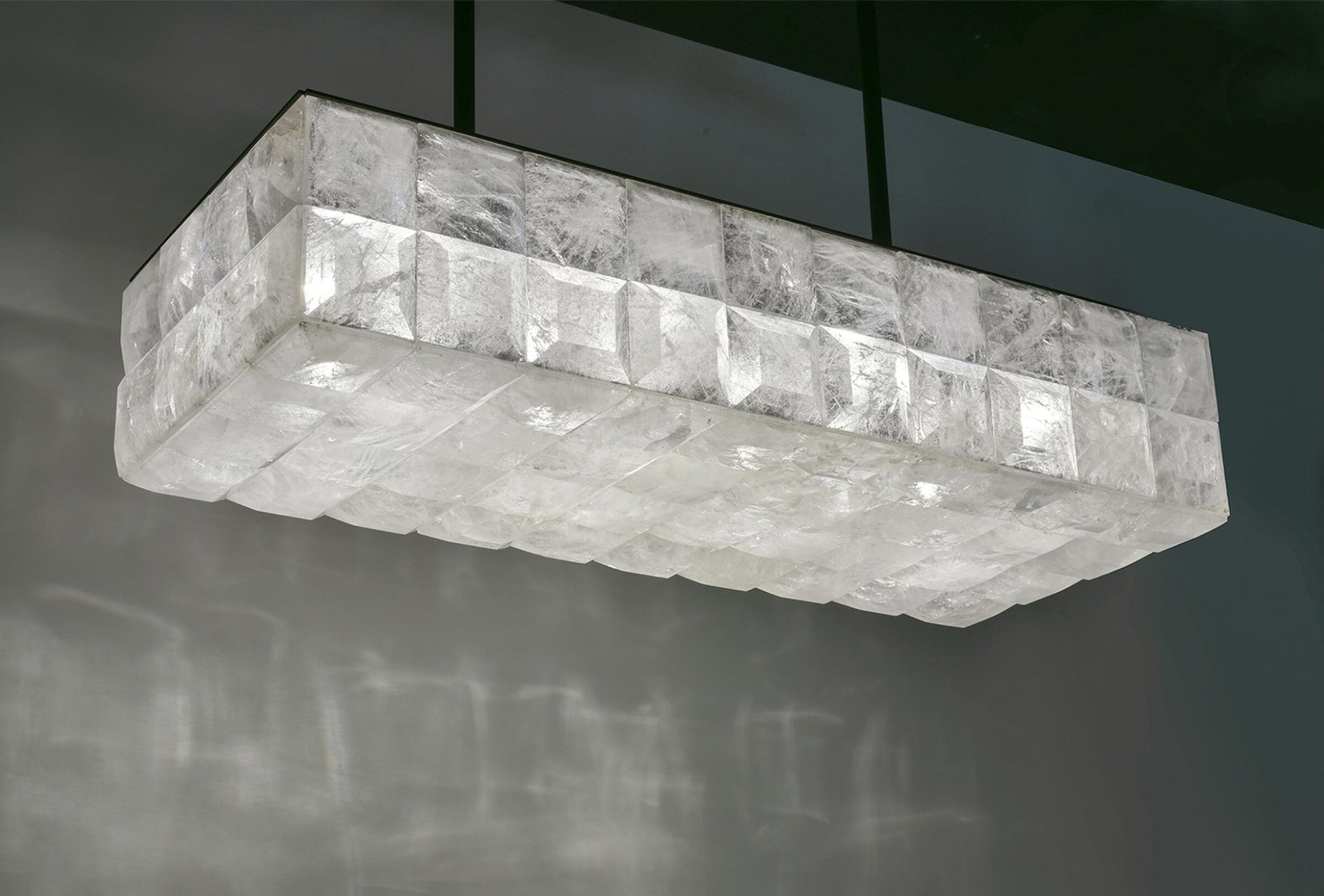 Rock Crystal Hera Chandelier 41''W