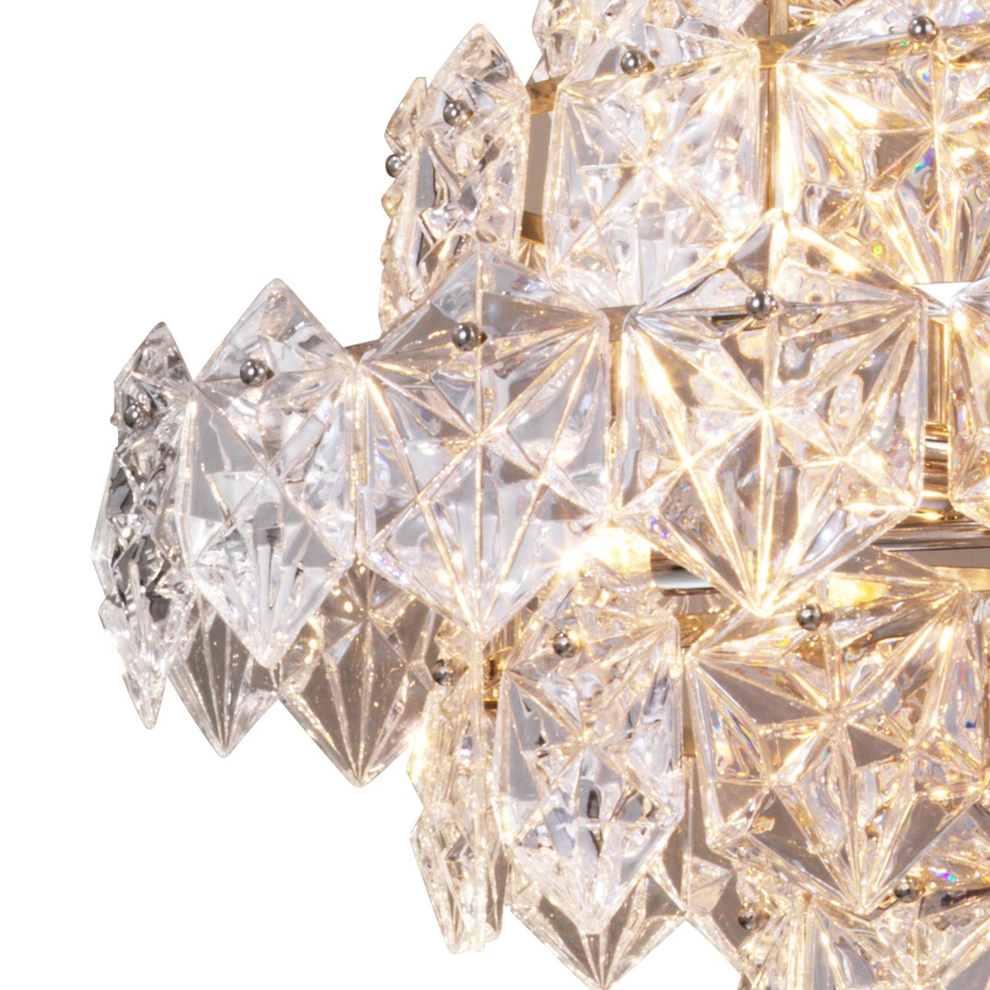 Hermitage L Modern Chandelier - [Nickel]