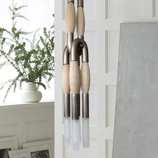 Heritage Horsehair 4-Light Pendant