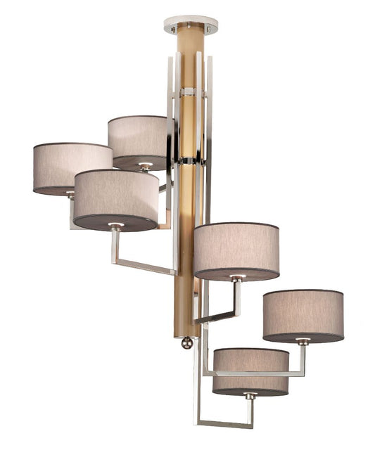 Houston Spiral Modern Chandelier PD5003PN - (Multiply Finishes) - Christopher Hyde