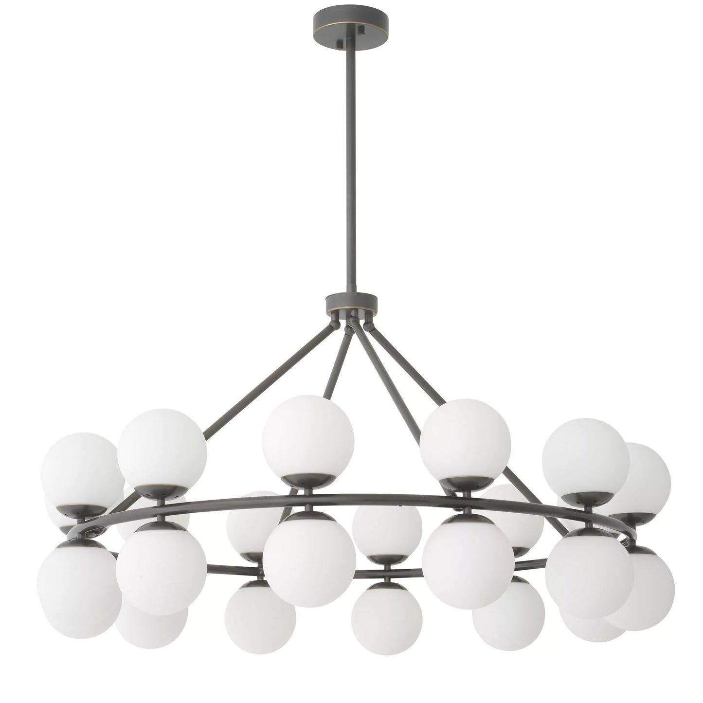 Hutchinson Modern Brass Chandelier - (Antique Brass Finish | Bronze Finish)