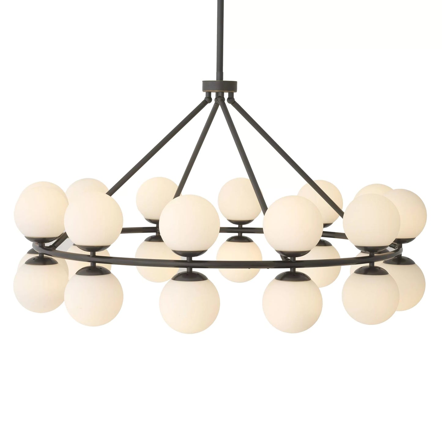 Hutchinson Modern Brass Chandelier - (Antique Brass Finish | Bronze Finish)