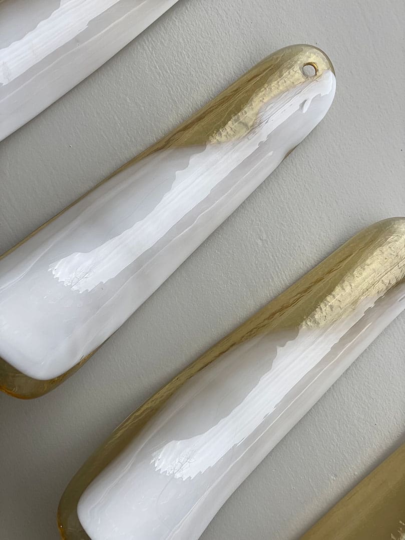 Murano Chandelier – 26 petals – Amber