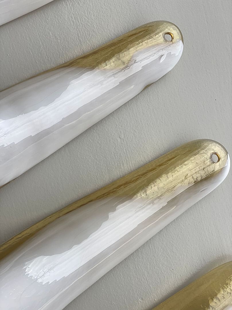 Murano Chandelier – 26 petals – Amber