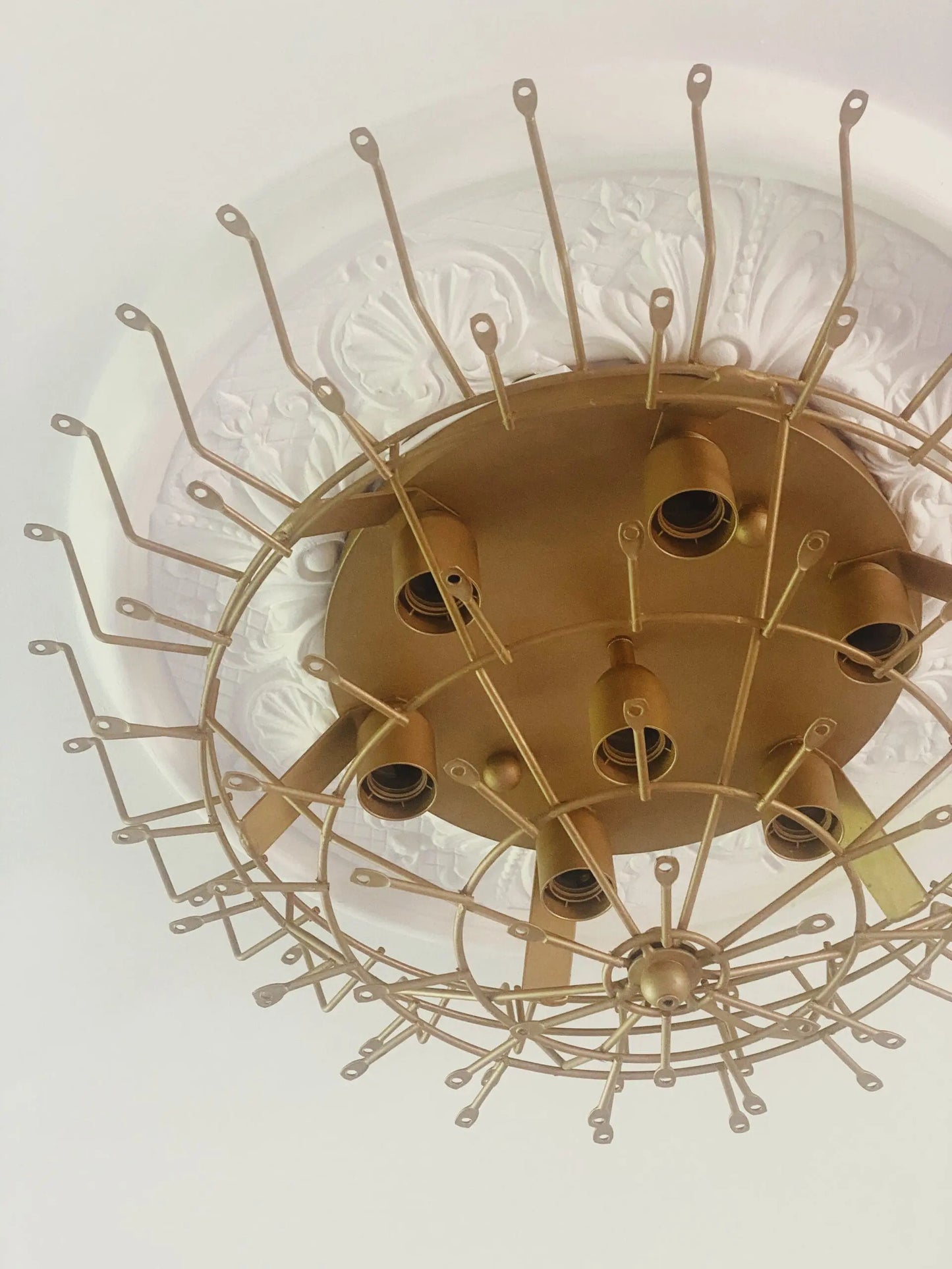 Murano Chandelier – Poliedri – 84 glasses – Dark smoked