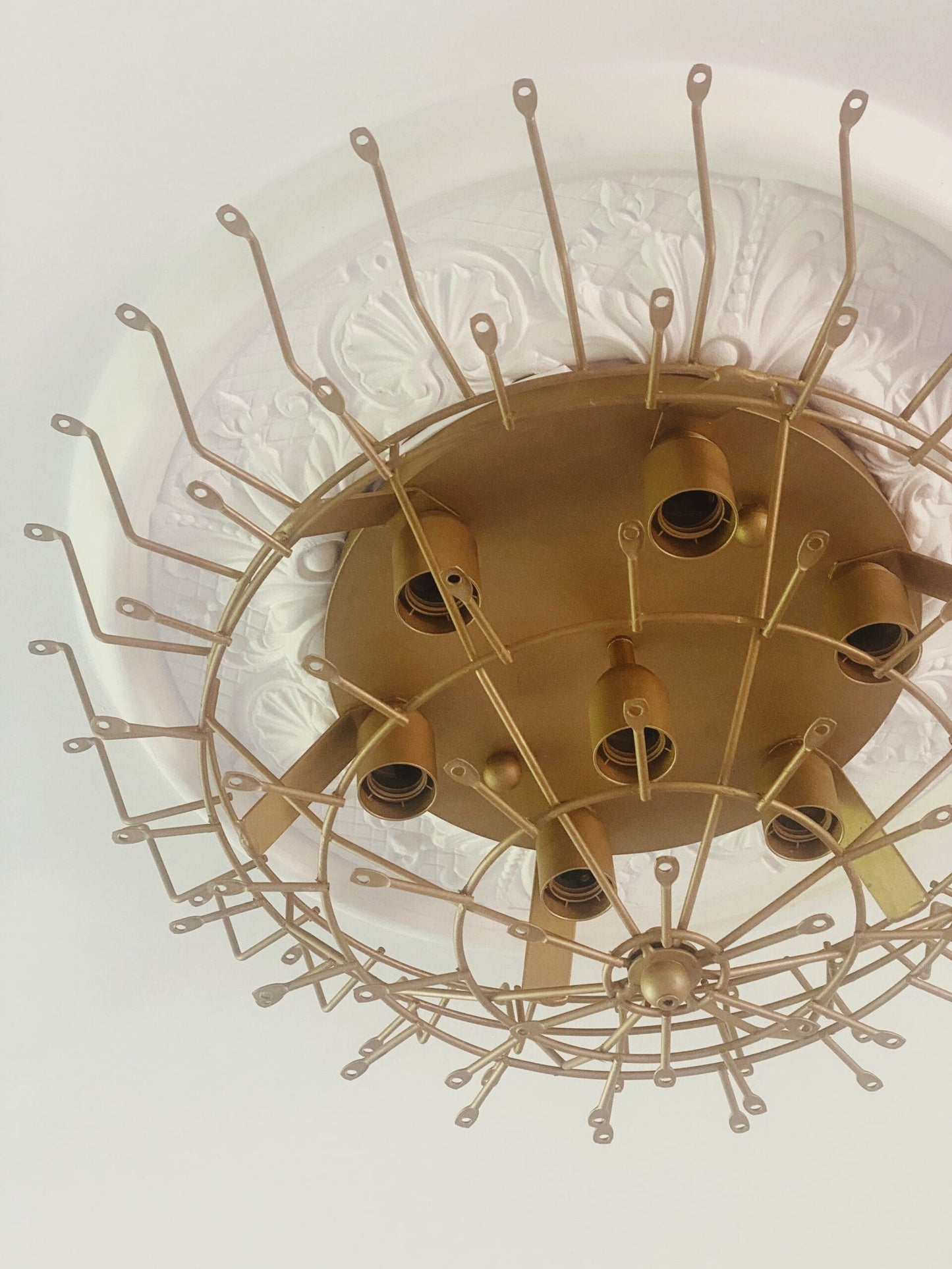 Murano Chandelier – Poliedri – 84 glasses – Smoked