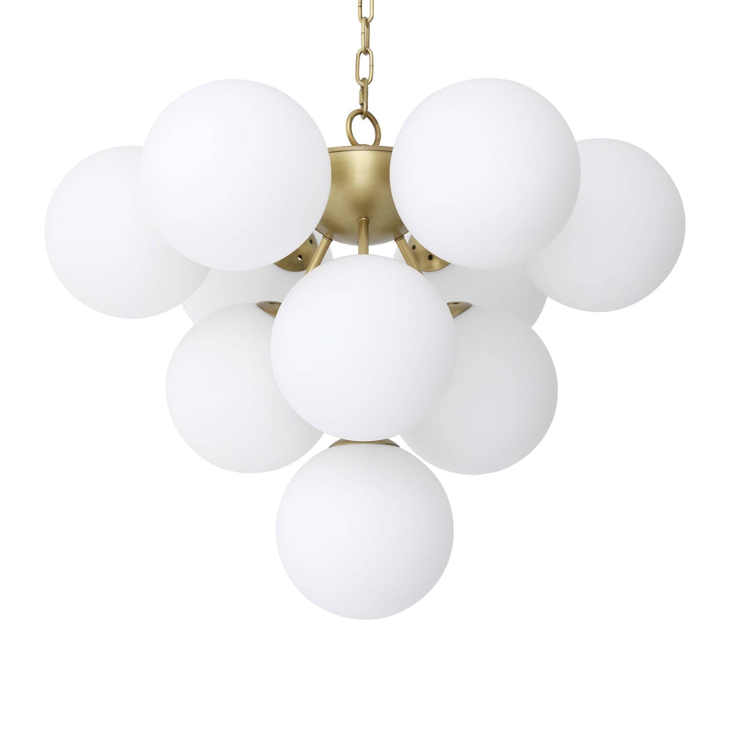 Icaro Modern Brass Chandelier - [Brass] - Eichholtz