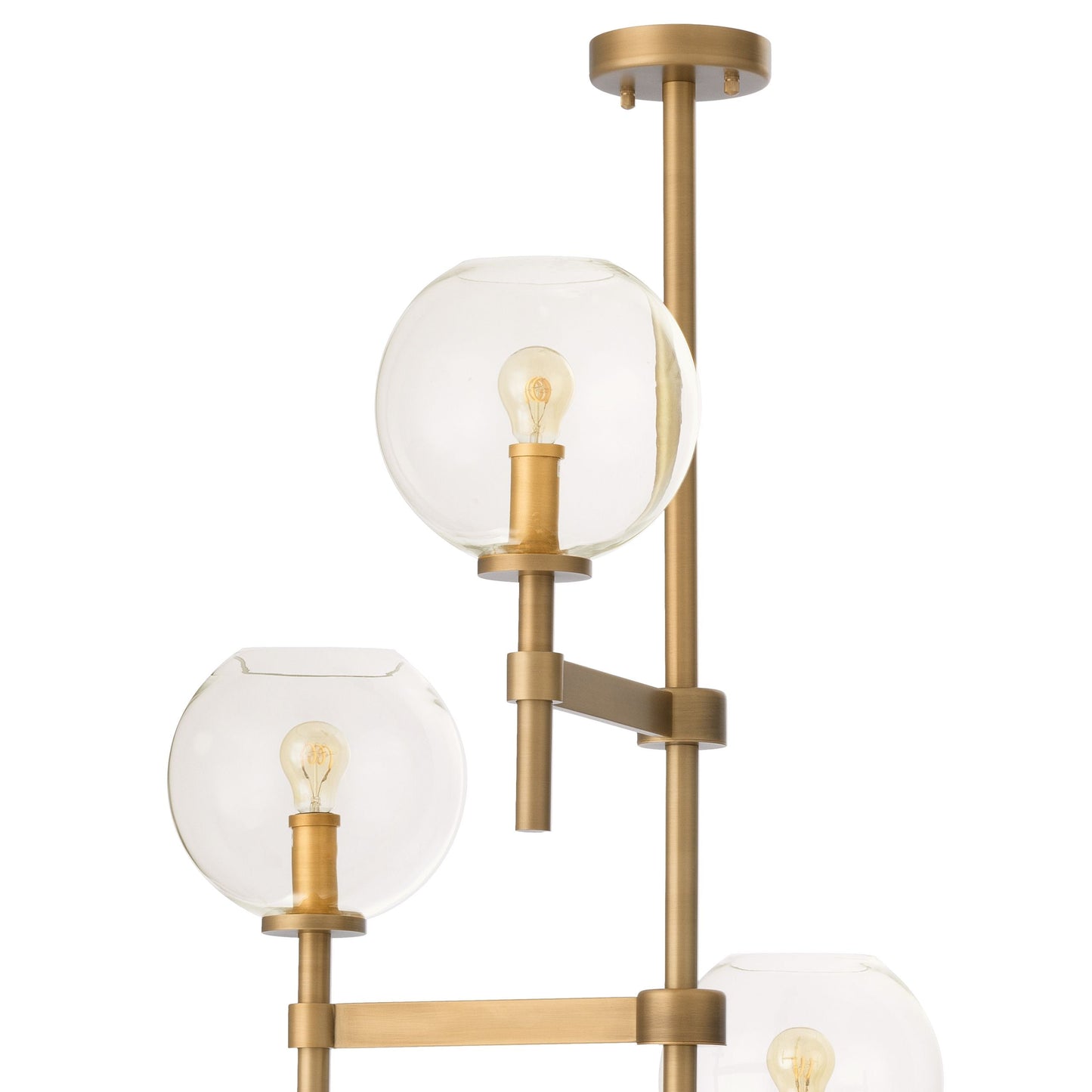 Tango Modern Brass Chandelier [S/T/L] - [Brass] 