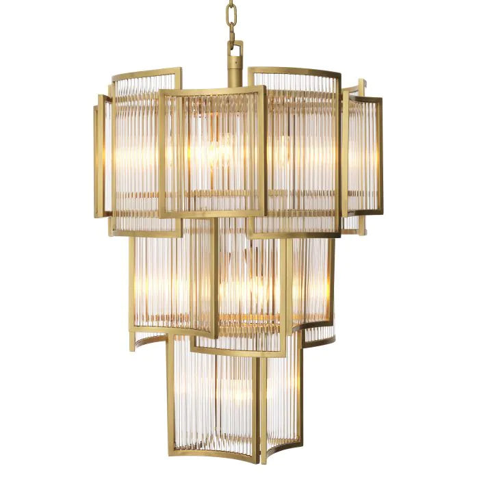Jet Set Modern Chandelier - [Gold/Nickel/Antique Brass]