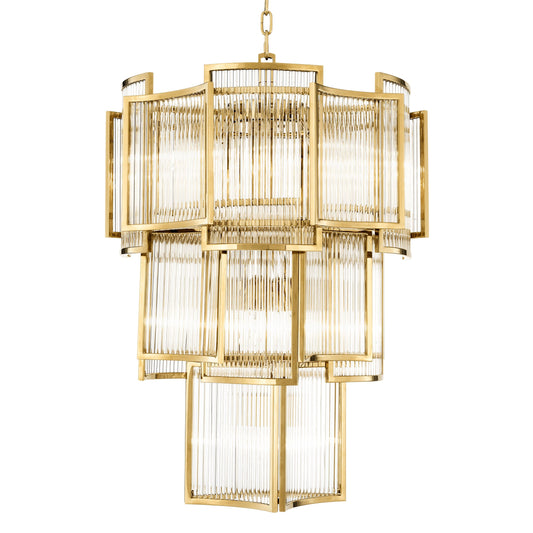 Jet Set Modern Chandelier - [Gold/Nickel/Antique Brass]