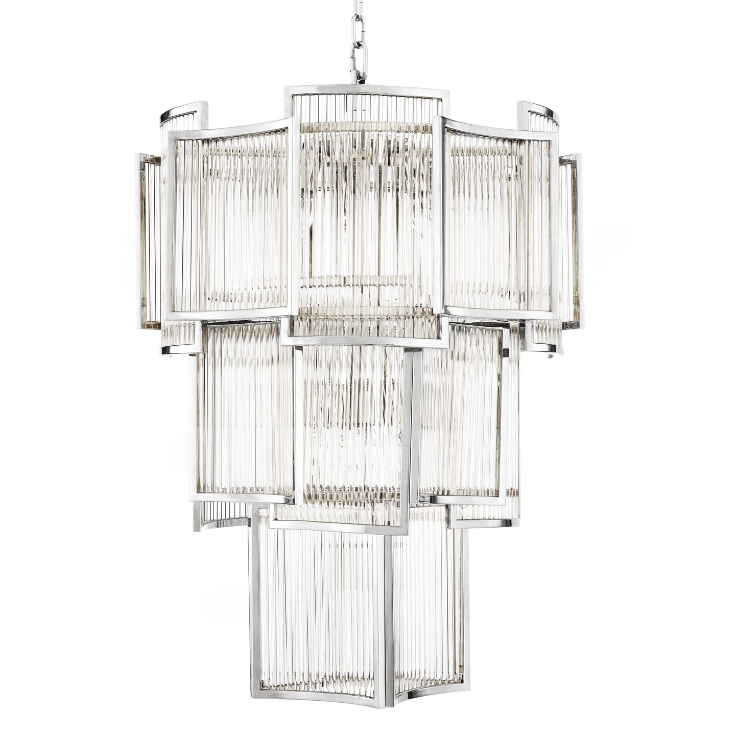 Jet Set Modern Chandelier - [Gold/Nickel/Antique Brass]