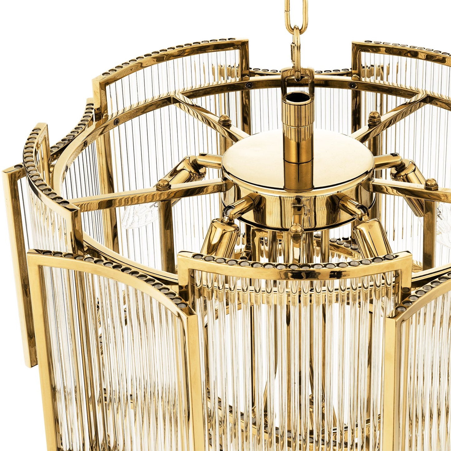 Jet Set Modern Chandelier - [Gold/Nickel/Antique Brass]