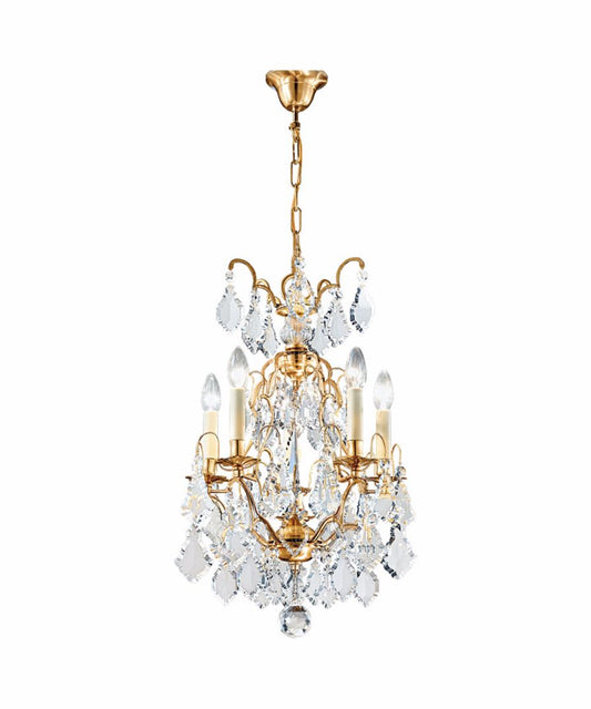 Knightsbridge Crystal Glass Chandelier CRY205FG - (Multiply Finishes) - Christopher Hyde