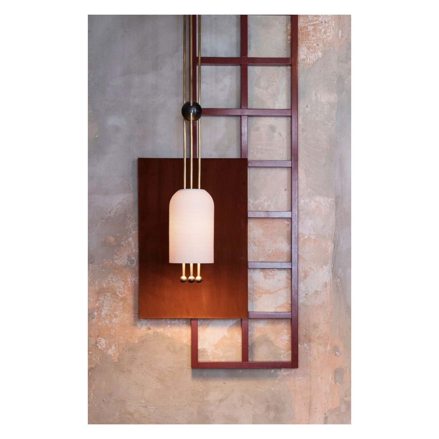 Lantern Glass Pendant Lamp