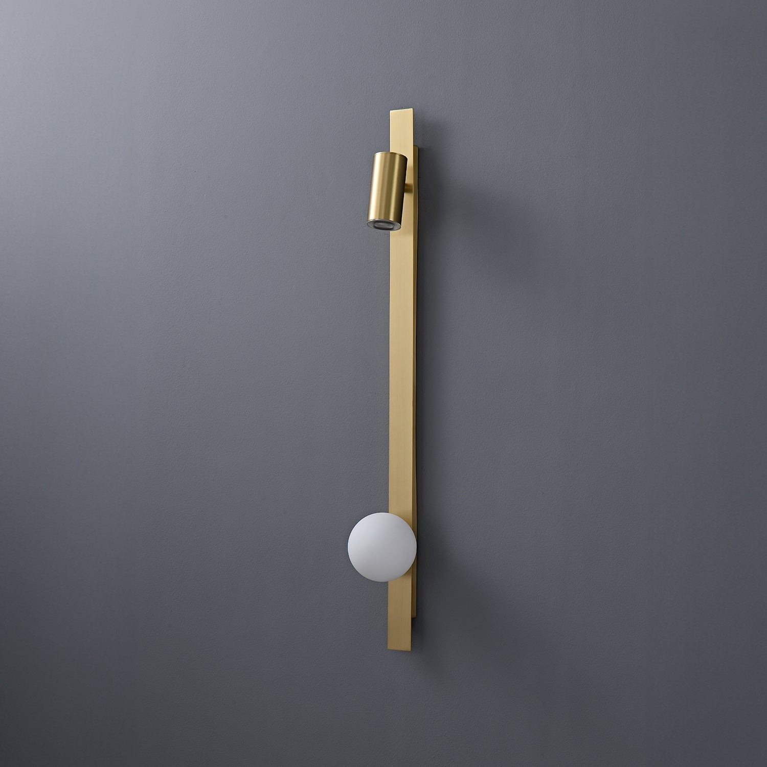 Liila 2 Brass Wall Lamp