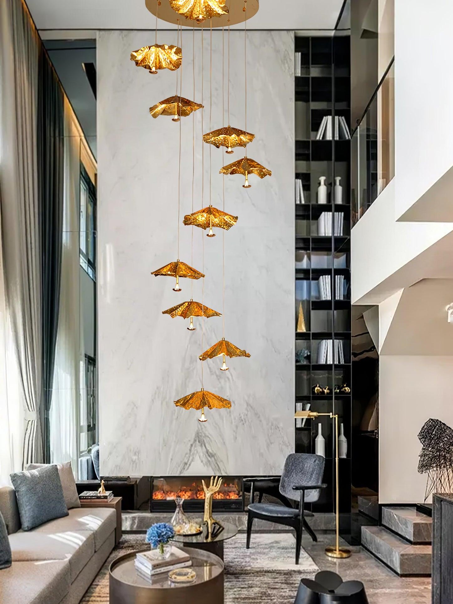 Livra Leaf Chandelier