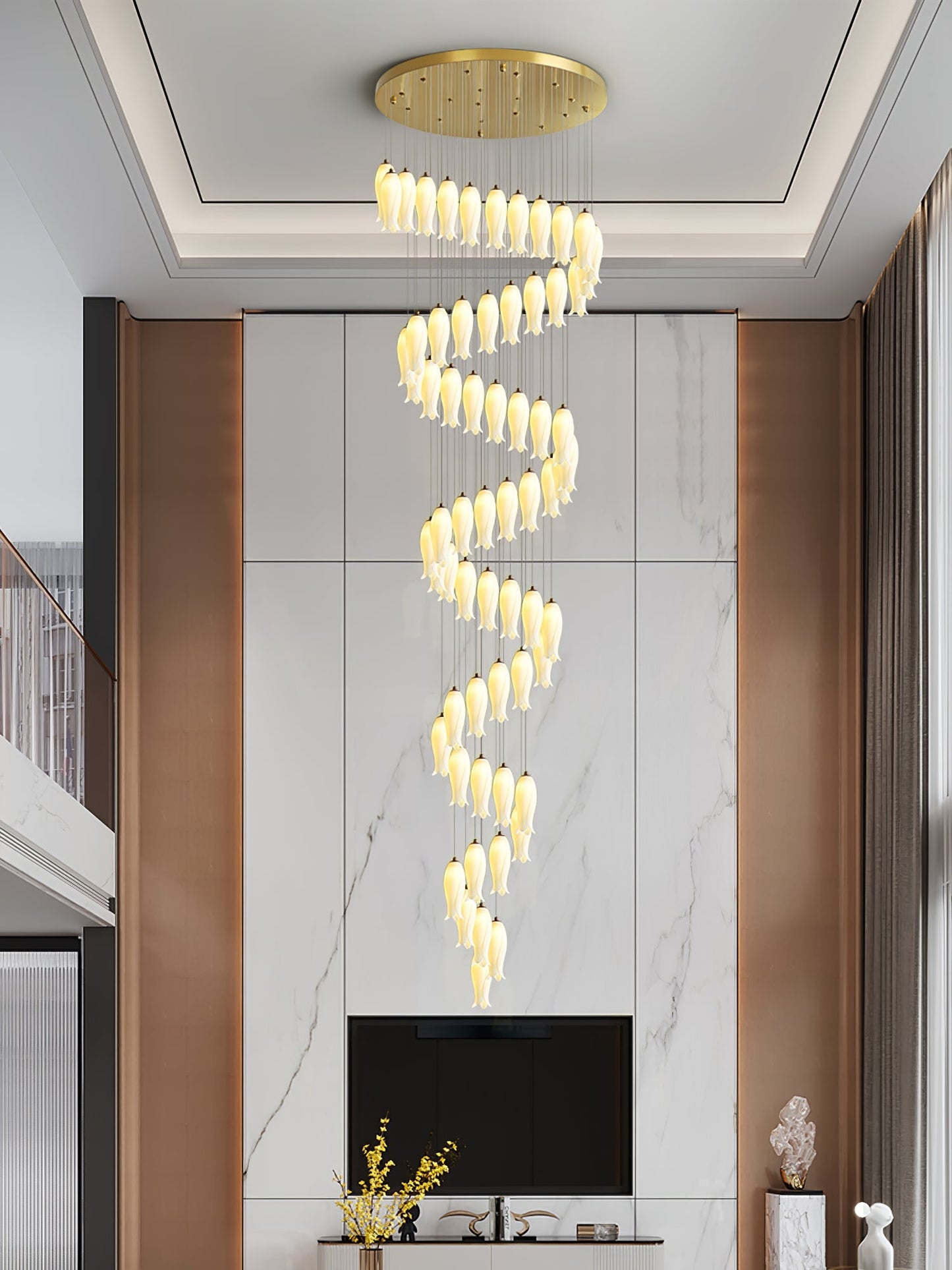 Luma Flora Stairs Chandelier