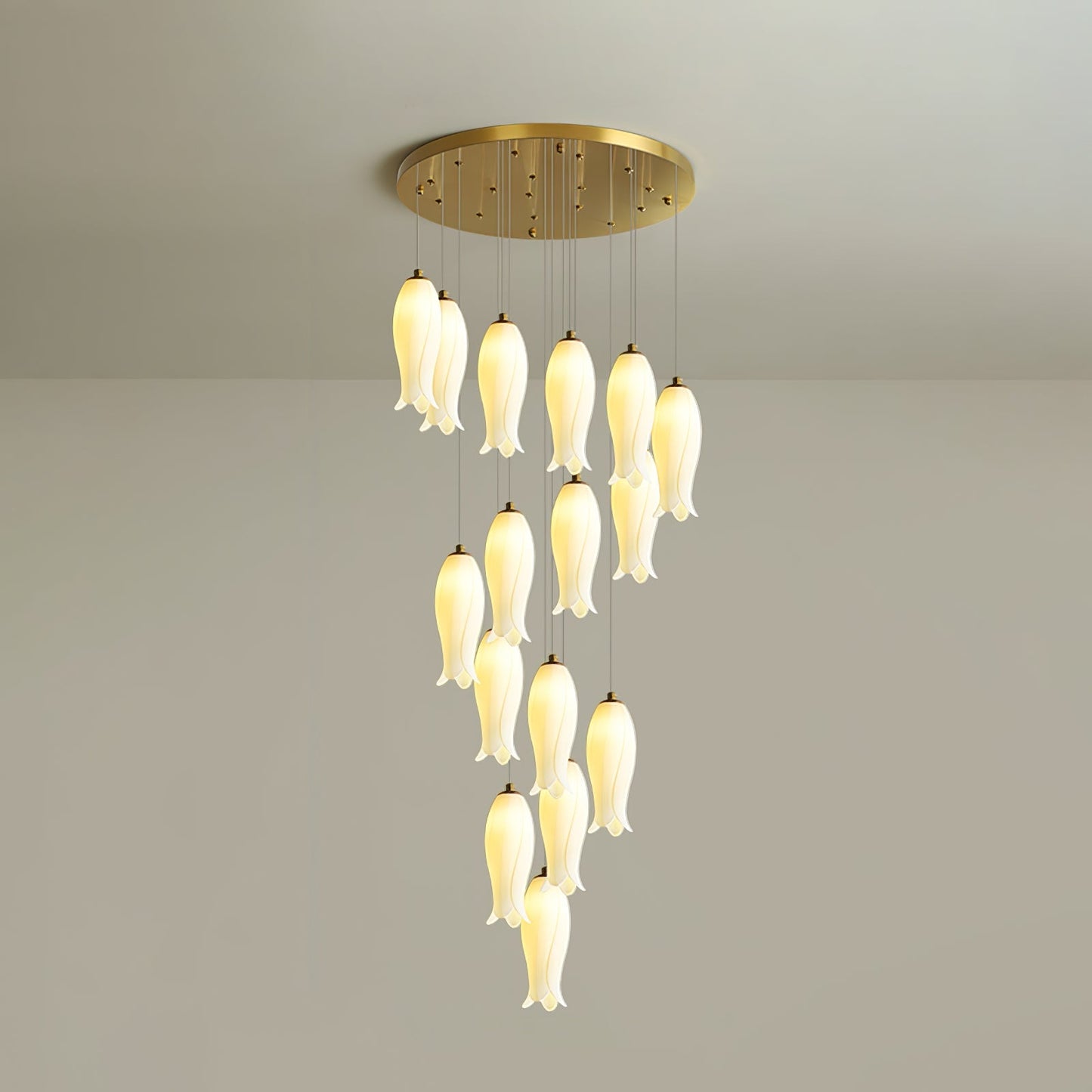 Luma Flora Stairs Chandelier