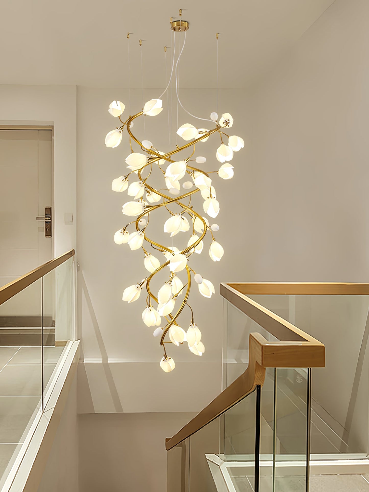 Lysandra Cascade Stairs Chandelier