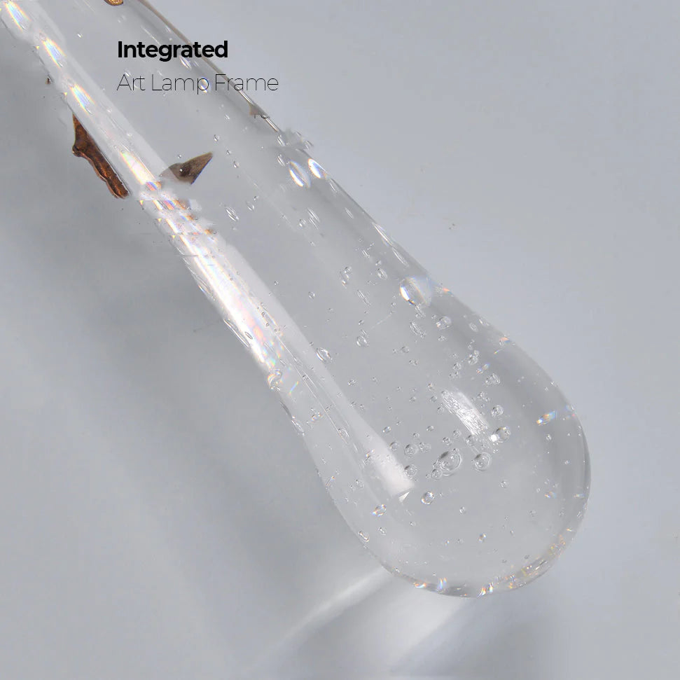 Modern Branch Crystal Wall Sconce For Bedroom