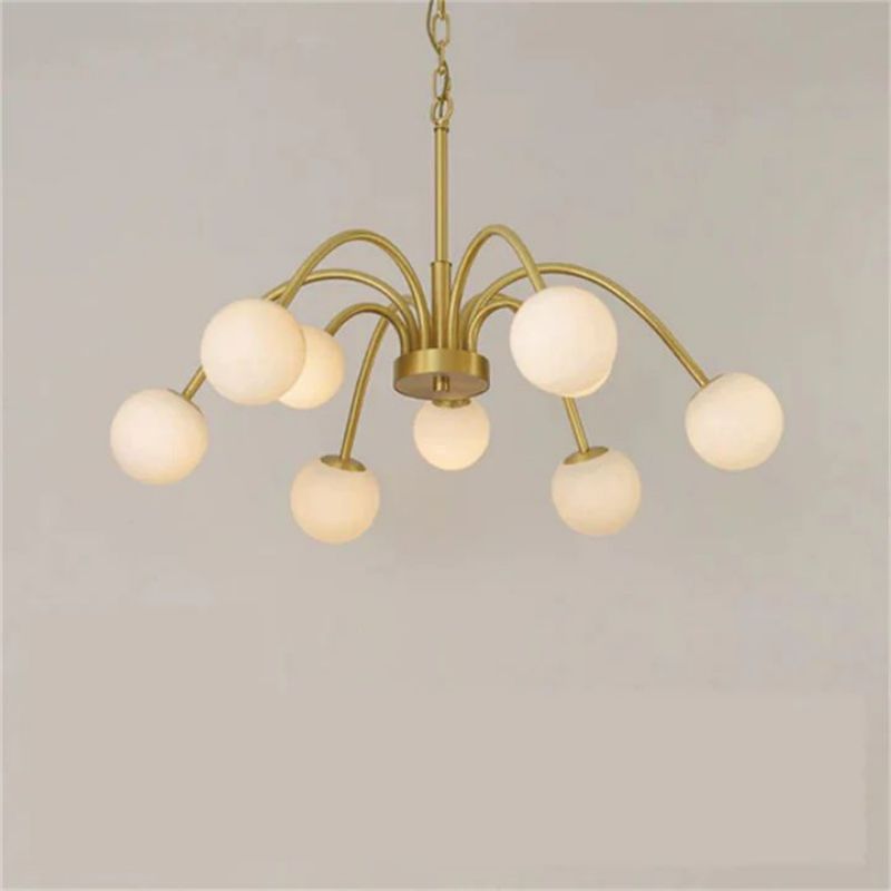 Alabaster Vintage Chandelier