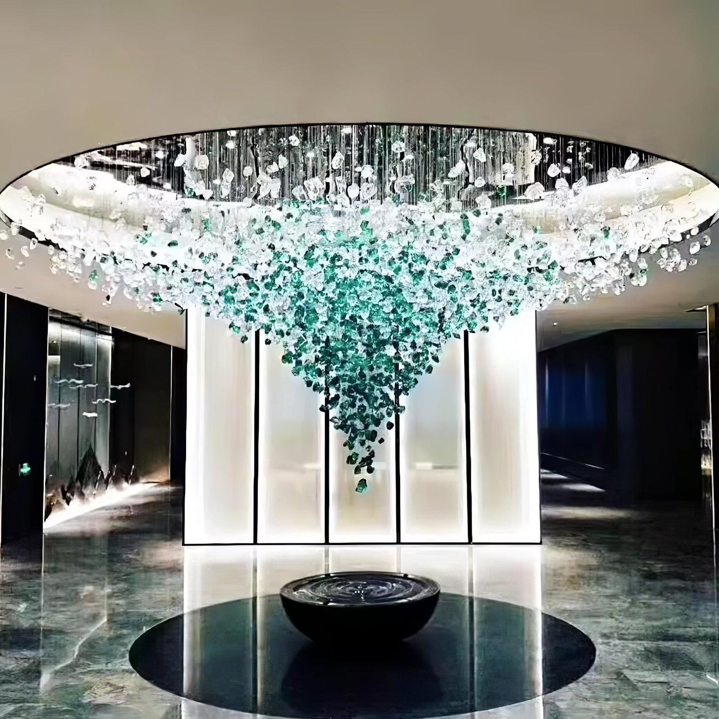 Crystal Stone Chandelier