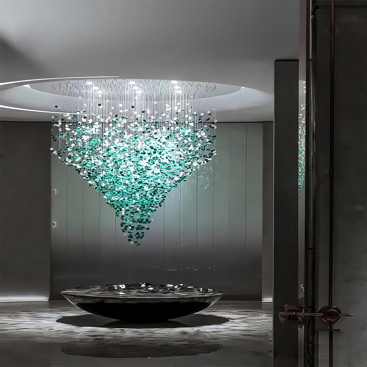 Crystal Stone Chandelier