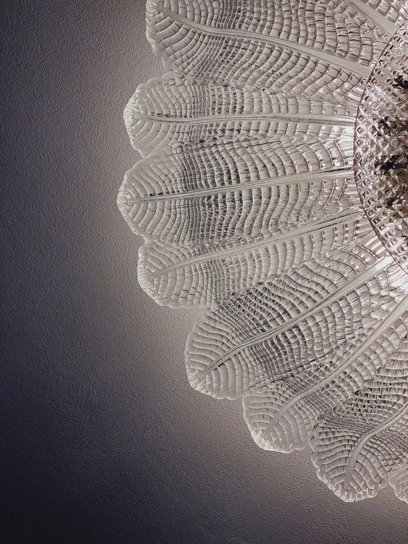 Murano Ceiling Lamp – Barovier – Transparent