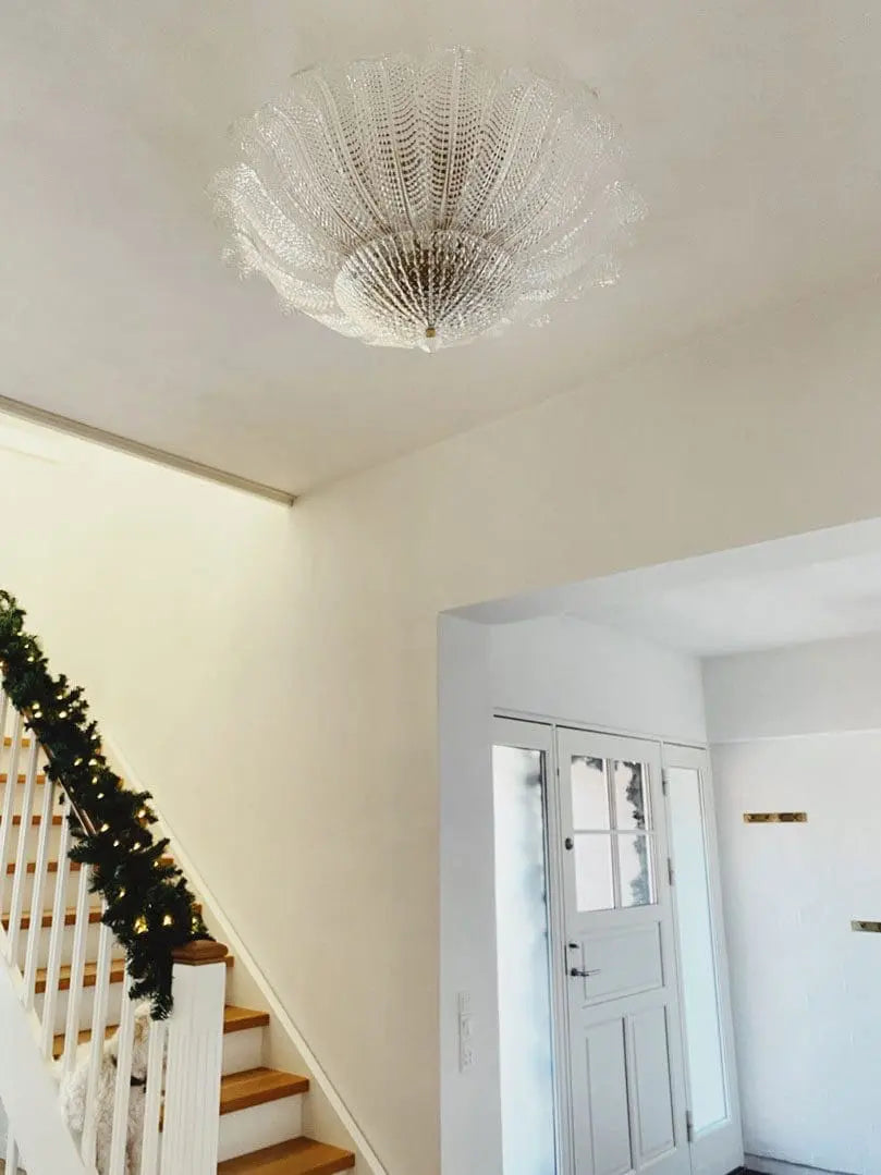 Murano Ceiling Lamp – Barovier – Transparent