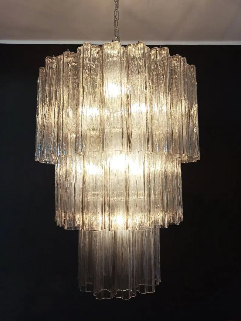 Murano Chandelier – 52 tubes – Smoked