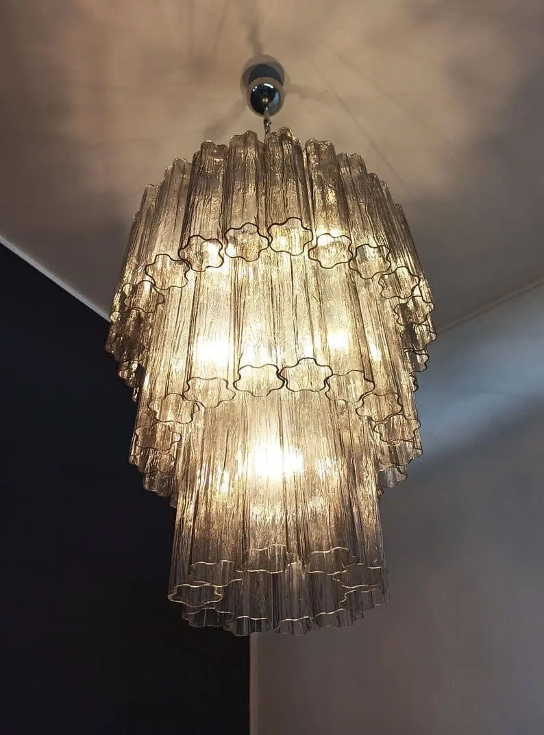 Murano Chandelier – 52 tubes – Smoked