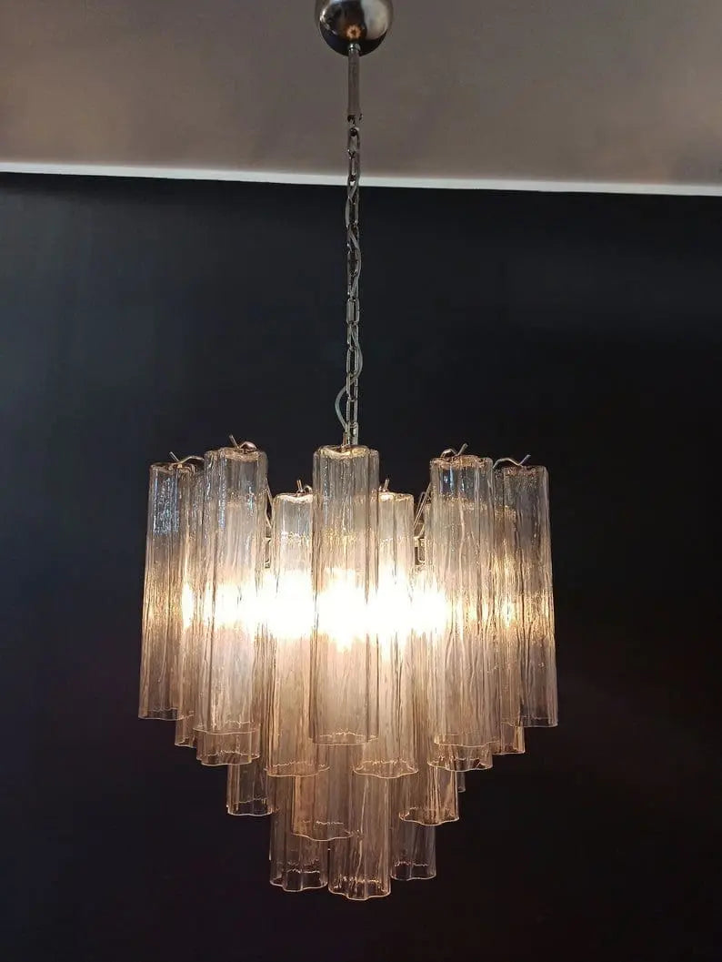 Murano Chandelier – 36 tubes – Smoked